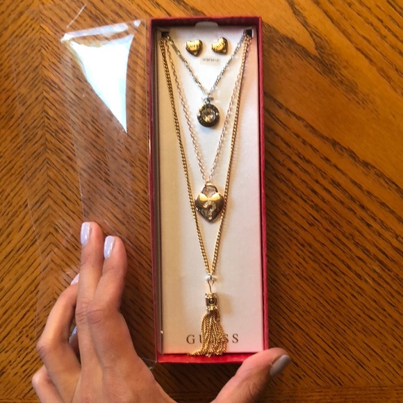 Guess Jewelry - Guess necklace and earring set